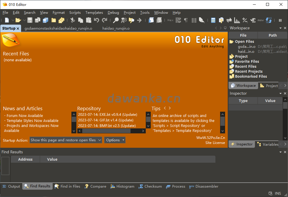 实战教程【第一课】010Editor V3.1.2 汉化 下载 问道手游周年o文件修改全套教程从入门到羔手！-大玩咖社区